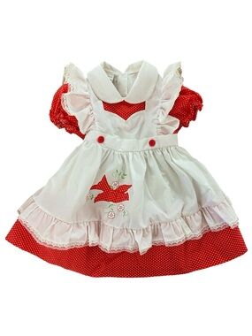 Unknown Brand Vintage 80s 90s Toddler Cotton Dress Size 2-3-4